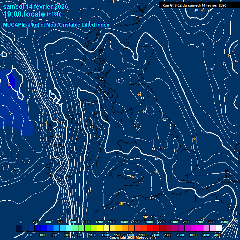 Modele GFS - Carte pr�visions 