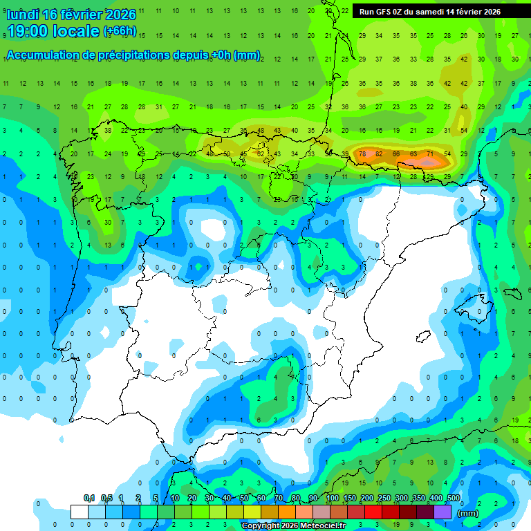 Modele GFS - Carte pr�visions 