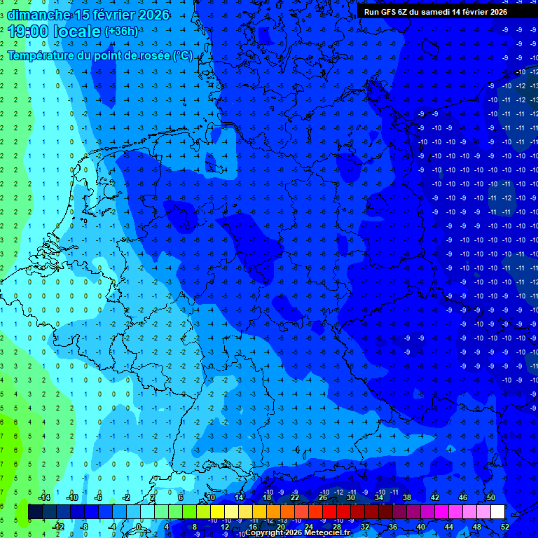Modele GFS - Carte pr�visions 
