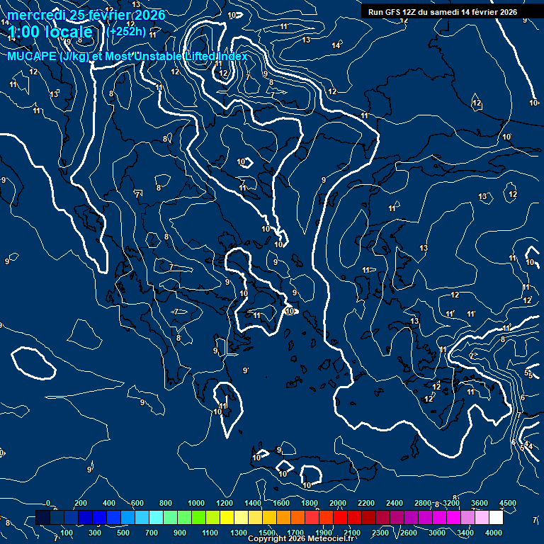 Modele GFS - Carte pr�visions 