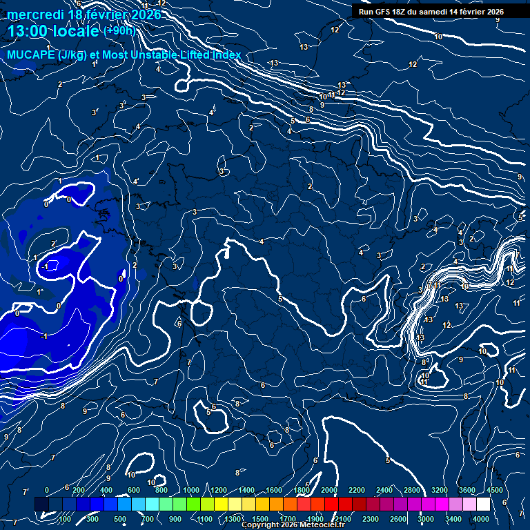 Modele GFS - Carte pr�visions 