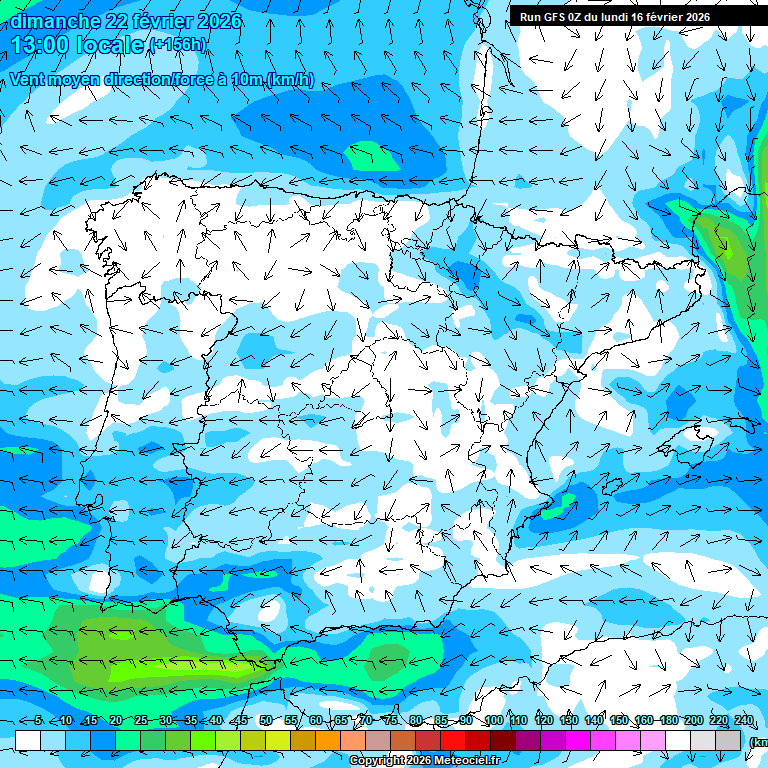 Modele GFS - Carte pr�visions 