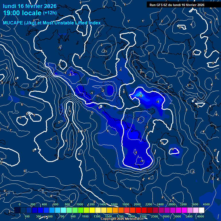 Modele GFS - Carte pr�visions 