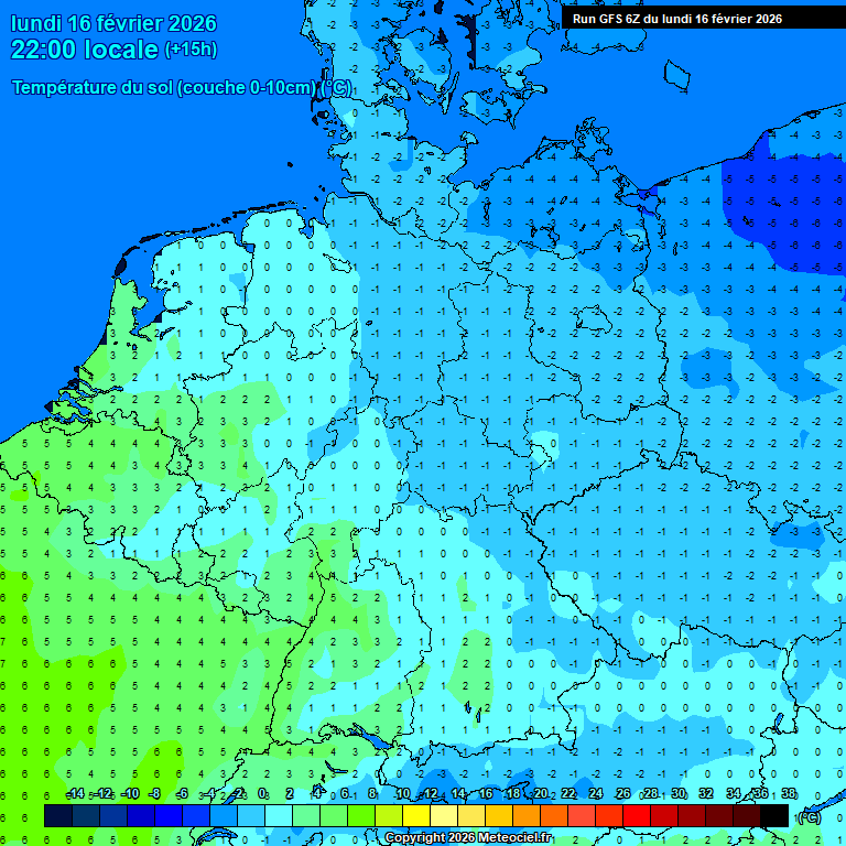 Modele GFS - Carte pr�visions 
