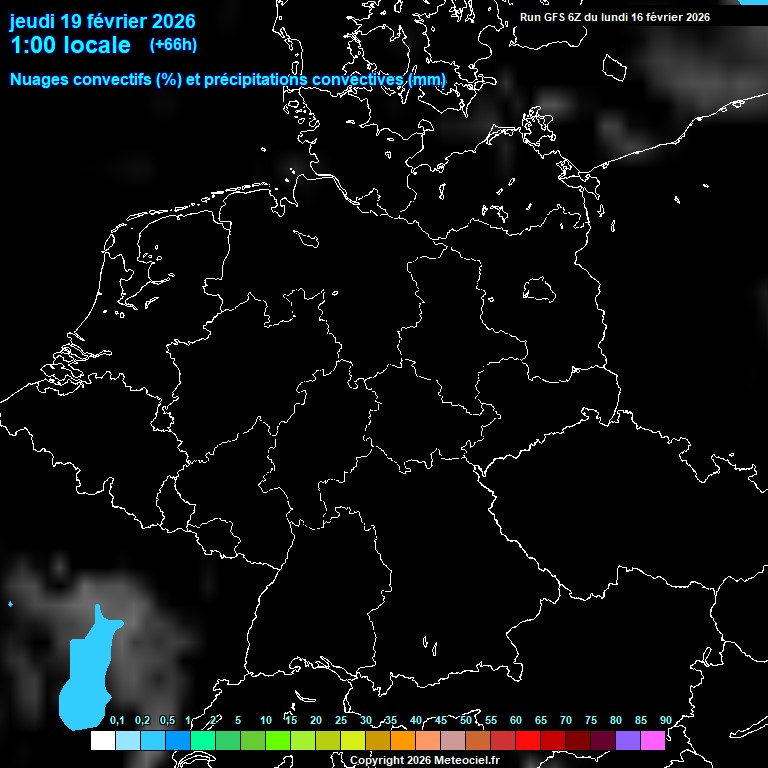 Modele GFS - Carte pr�visions 
