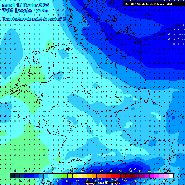 Modele GFS - Carte pr�visions 