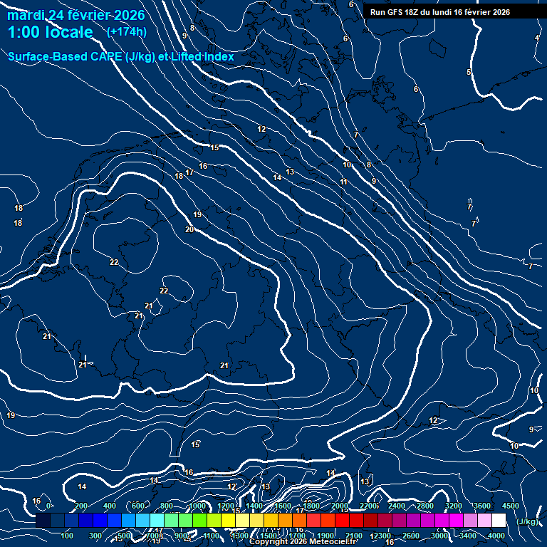 Modele GFS - Carte pr�visions 