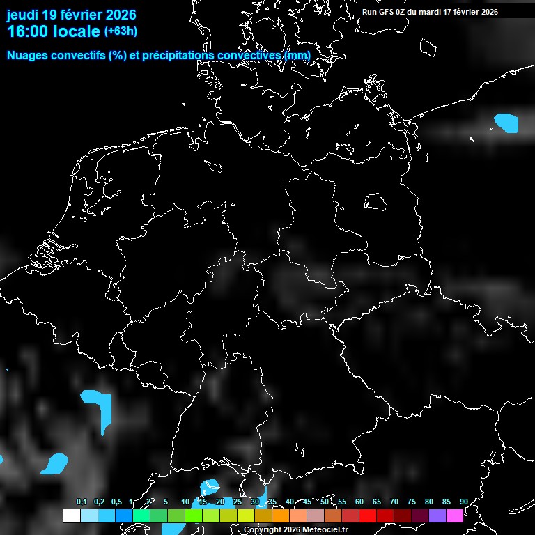 Modele GFS - Carte pr�visions 
