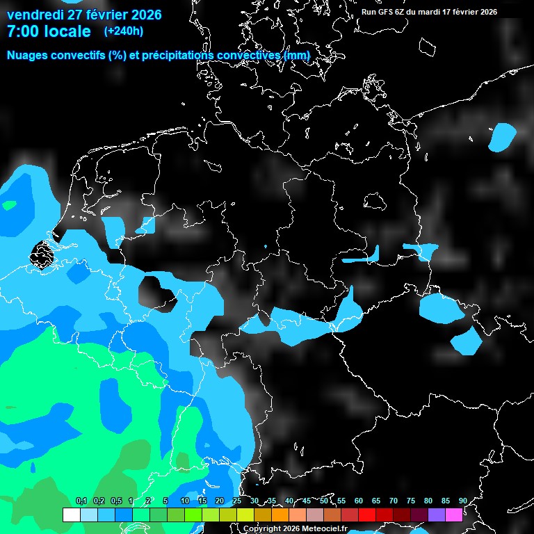 Modele GFS - Carte pr�visions 