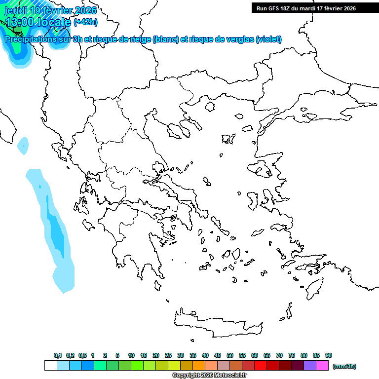 Modele GFS - Carte pr�visions 