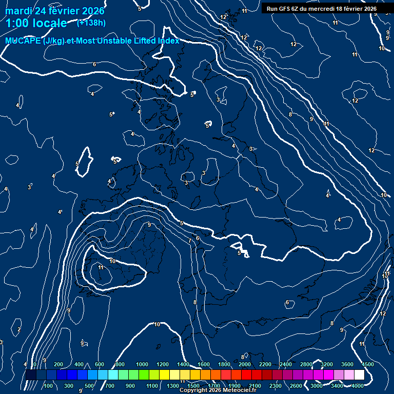 Modele GFS - Carte pr�visions 