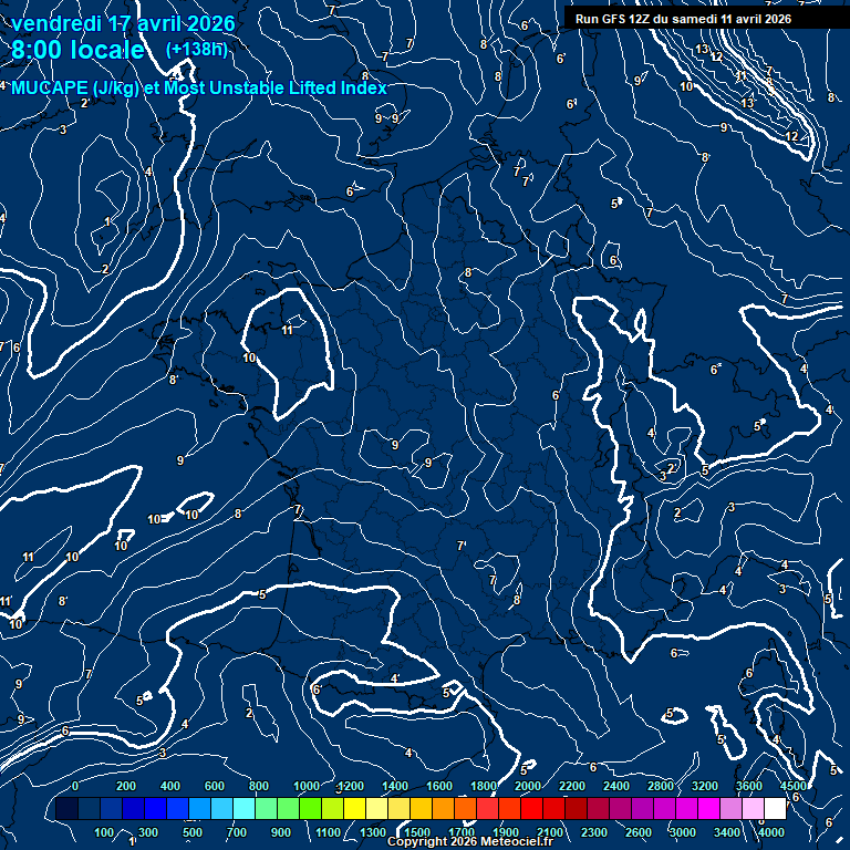 Modele GFS - Carte pr�visions 