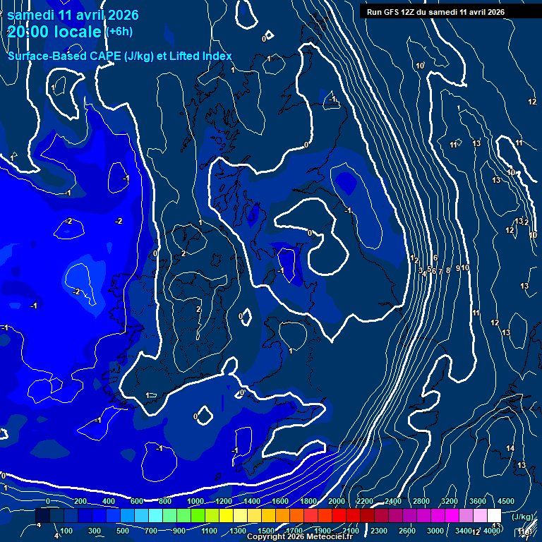 Modele GFS - Carte pr�visions 