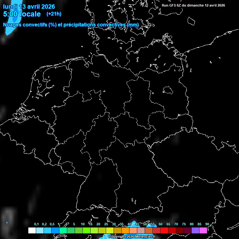 Modele GFS - Carte pr�visions 