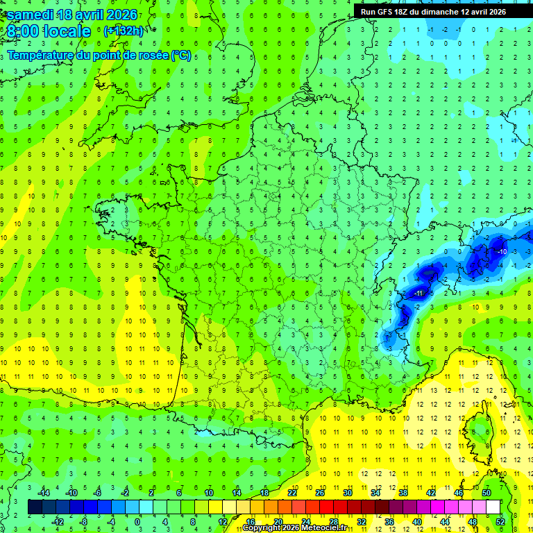 Modele GFS - Carte pr�visions 