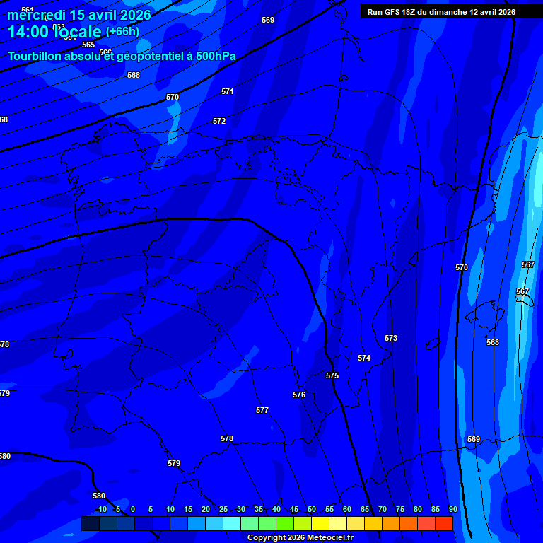 Modele GFS - Carte pr�visions 