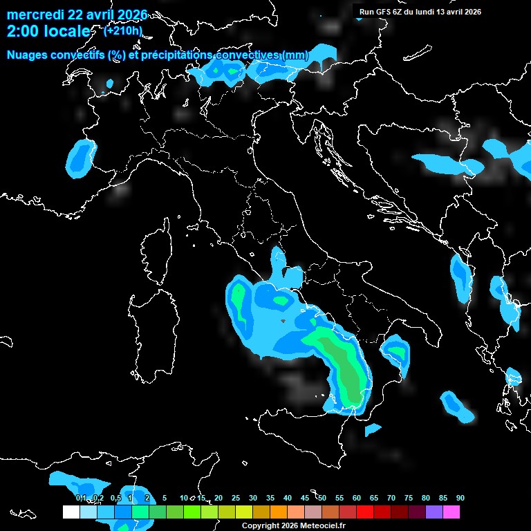 Modele GFS - Carte pr�visions 