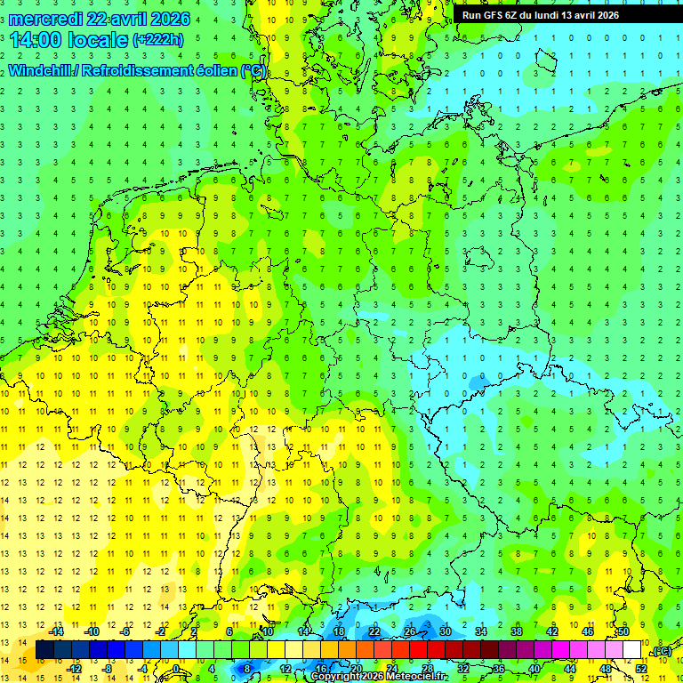 Modele GFS - Carte pr�visions 