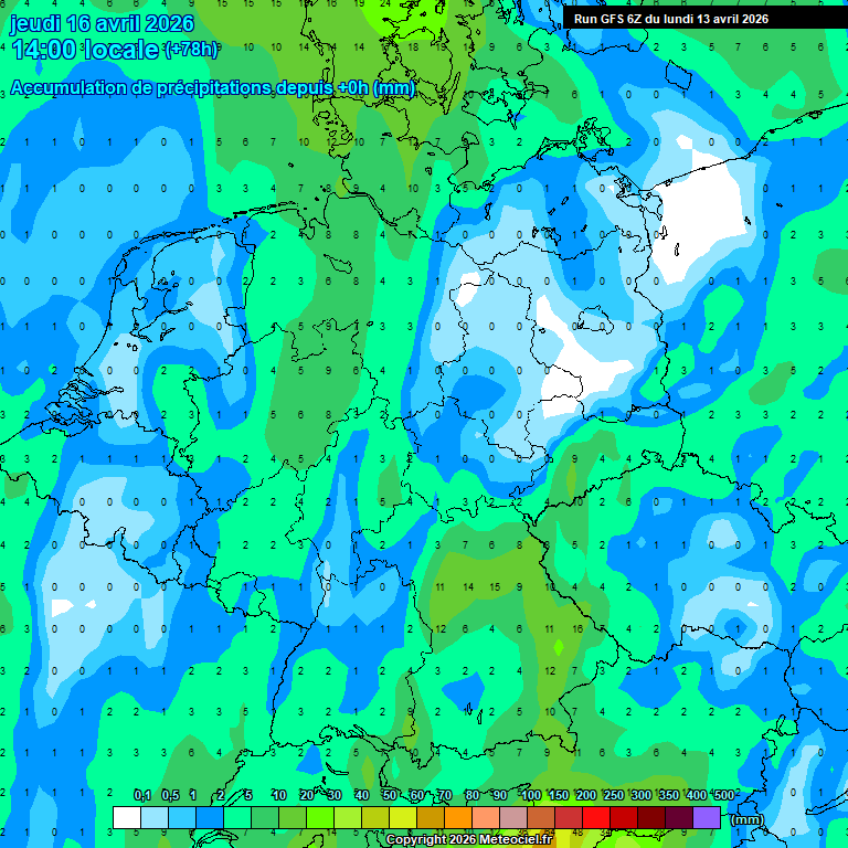 Modele GFS - Carte pr�visions 