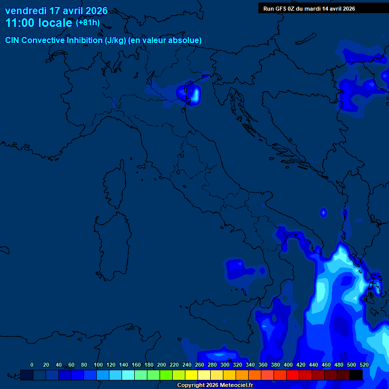 Modele GFS - Carte pr�visions 