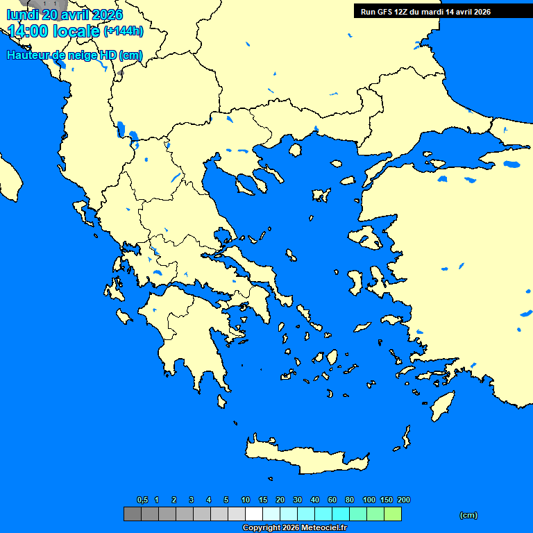 Modele GFS - Carte pr�visions 