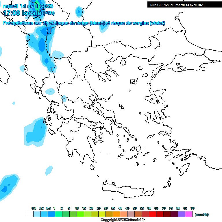 Modele GFS - Carte pr�visions 
