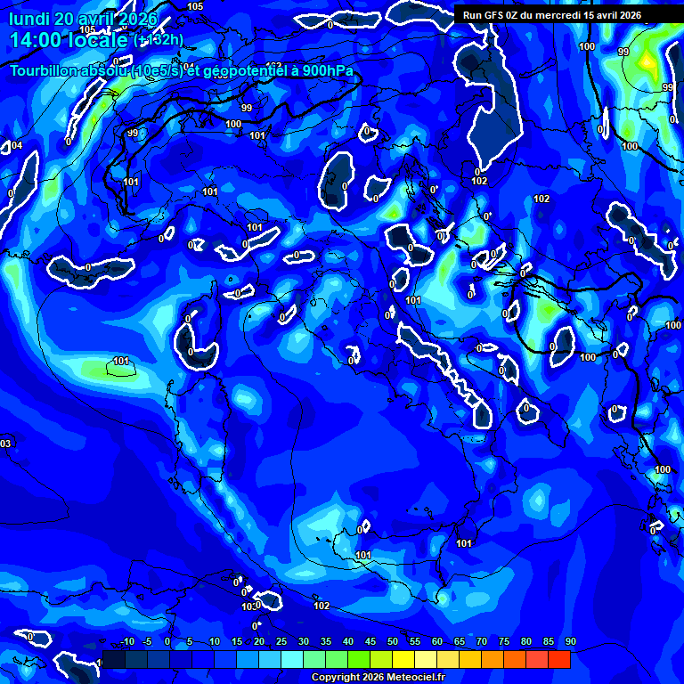 Modele GFS - Carte pr�visions 