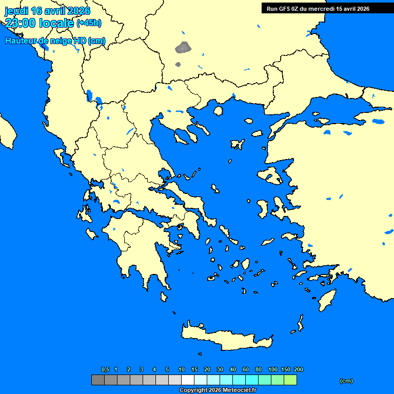 Modele GFS - Carte pr�visions 