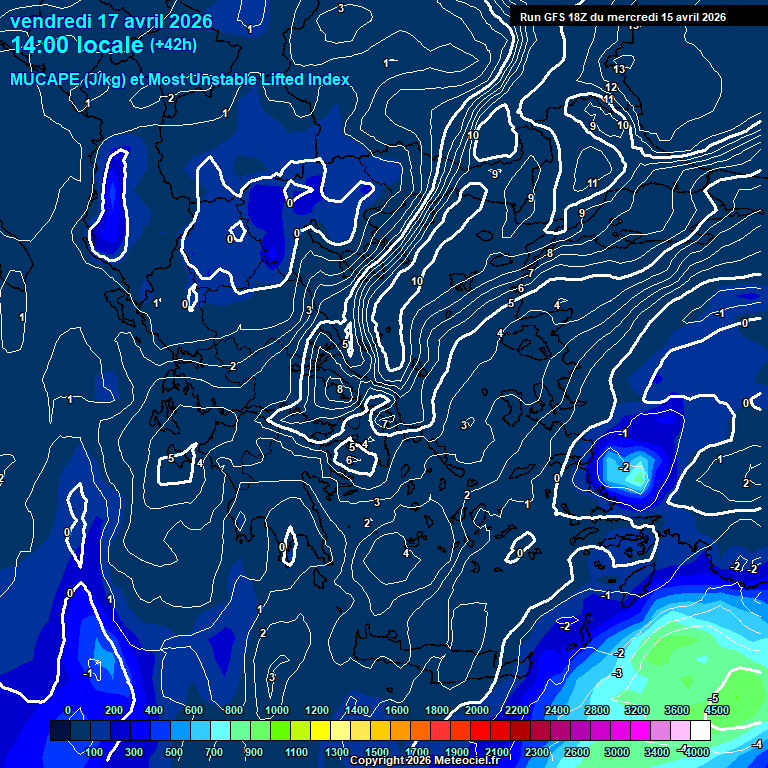 Modele GFS - Carte pr�visions 