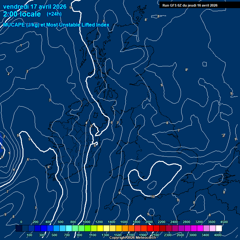 Modele GFS - Carte pr�visions 