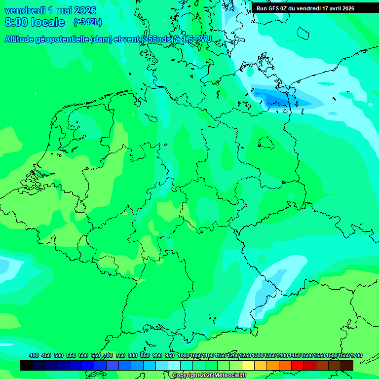 Modele GFS - Carte pr�visions 