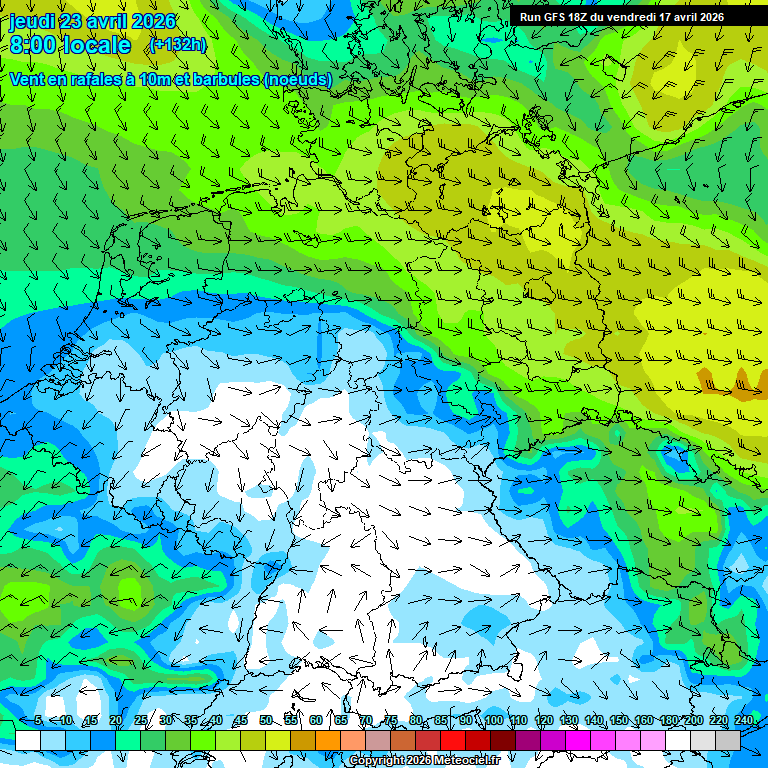 Modele GFS - Carte pr�visions 