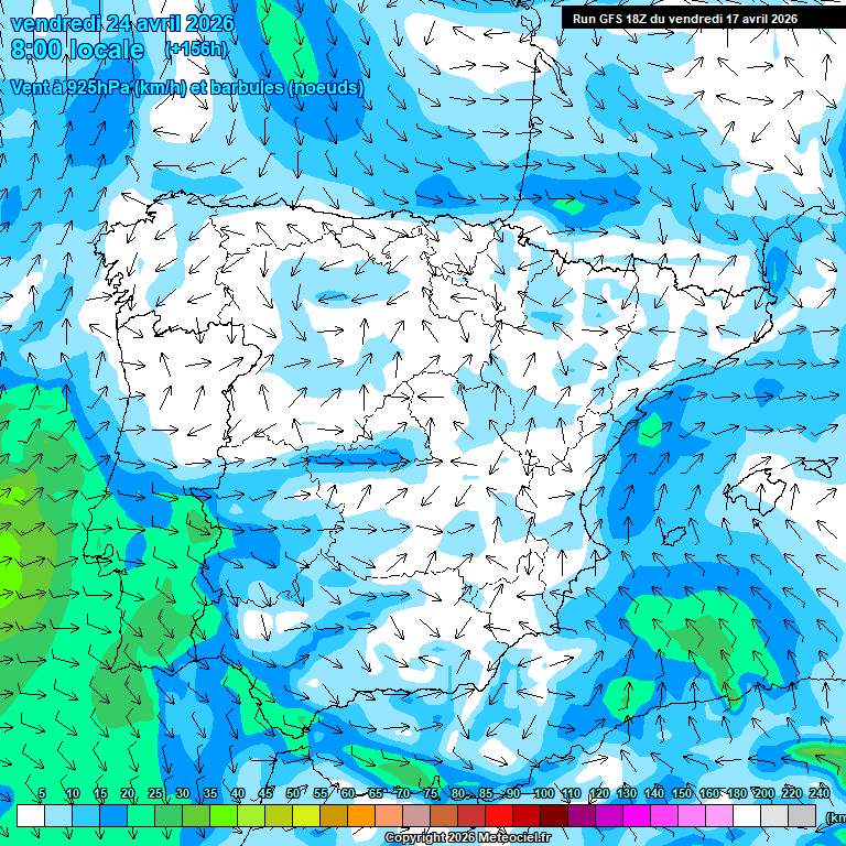 Modele GFS - Carte pr�visions 