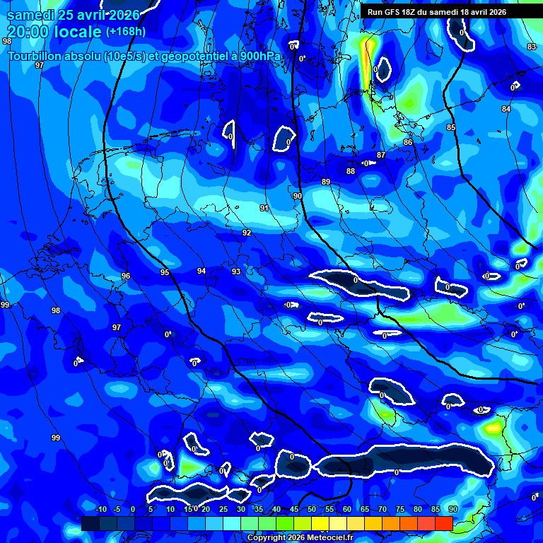 Modele GFS - Carte pr�visions 
