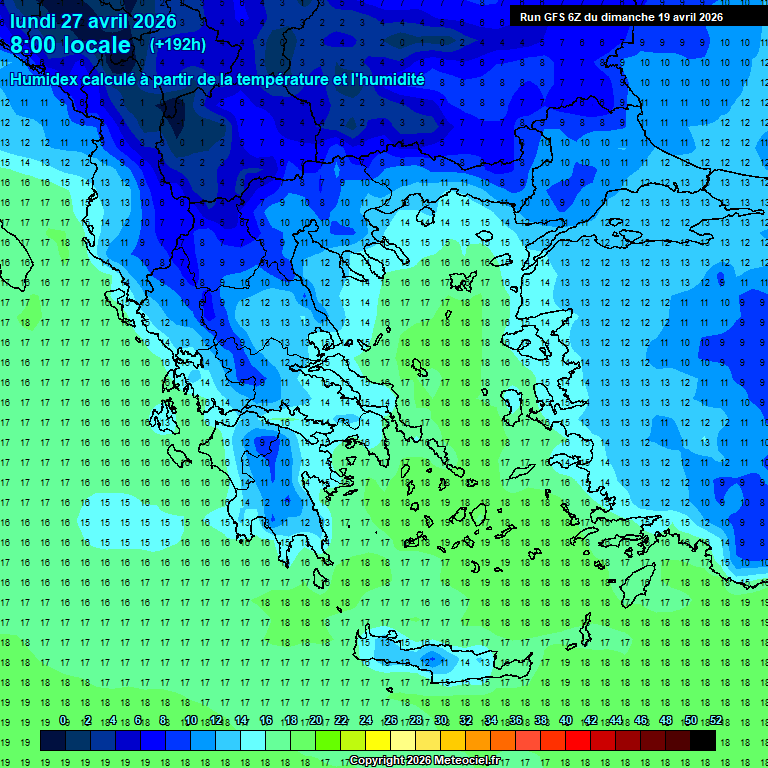 Modele GFS - Carte pr�visions 