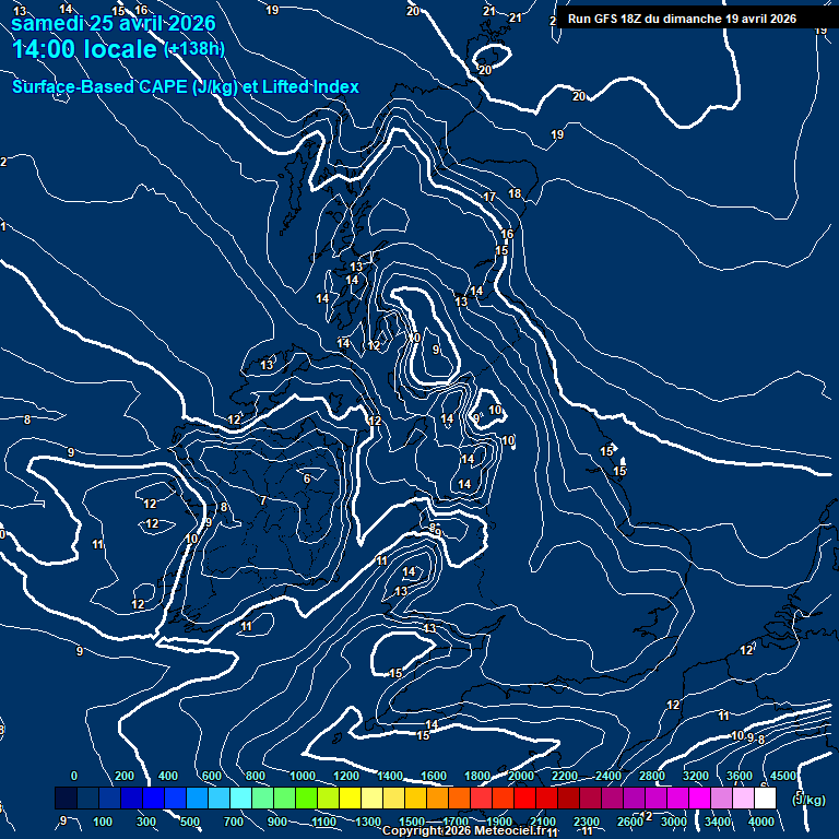 Modele GFS - Carte pr�visions 