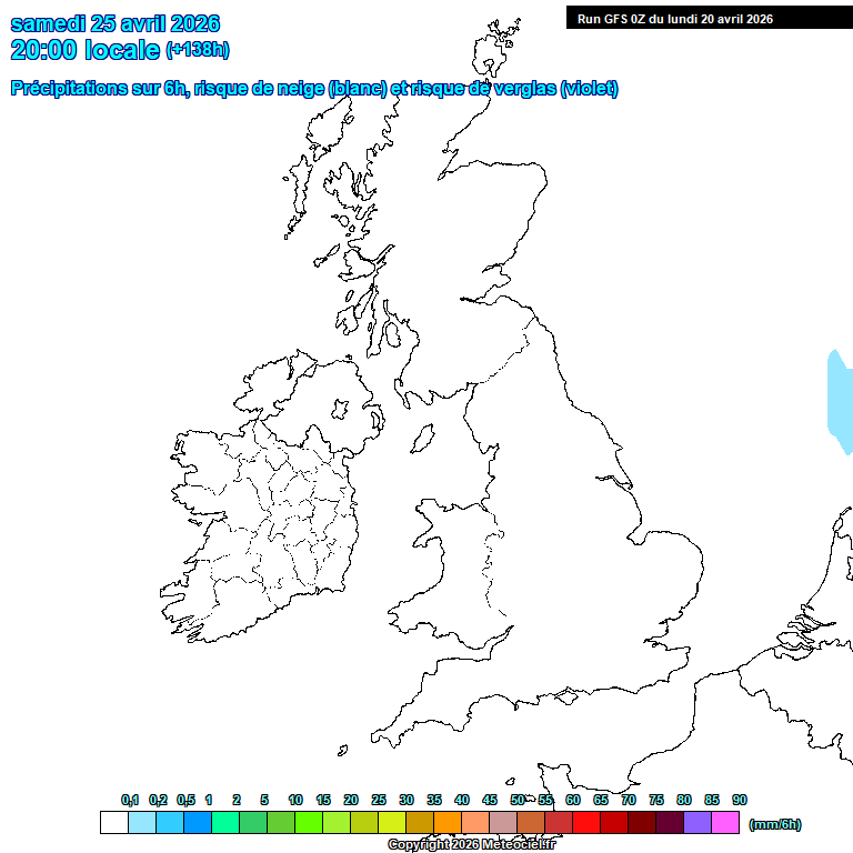 Modele GFS - Carte pr�visions 