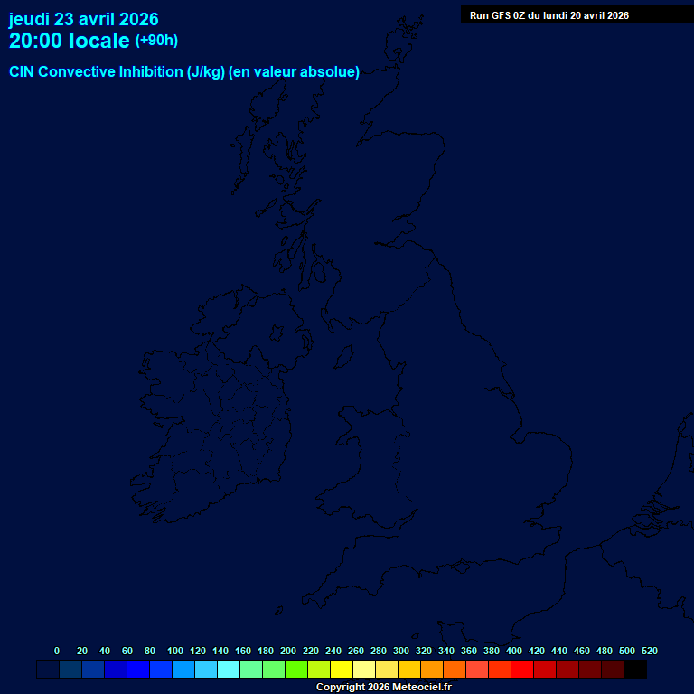 Modele GFS - Carte pr�visions 