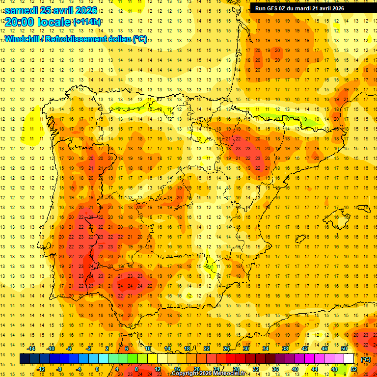 Modele GFS - Carte pr�visions 