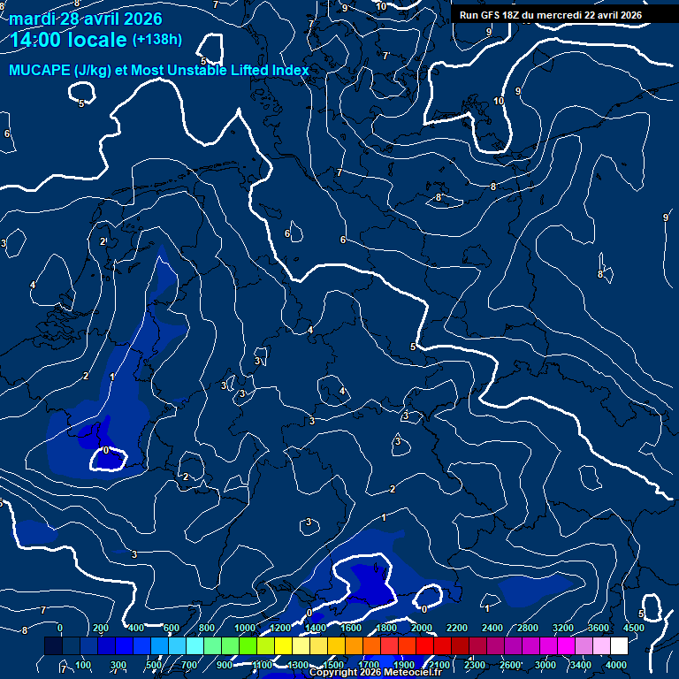 Modele GFS - Carte pr�visions 