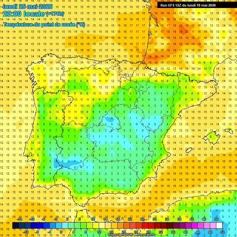 Modele GFS - Carte pr�visions 