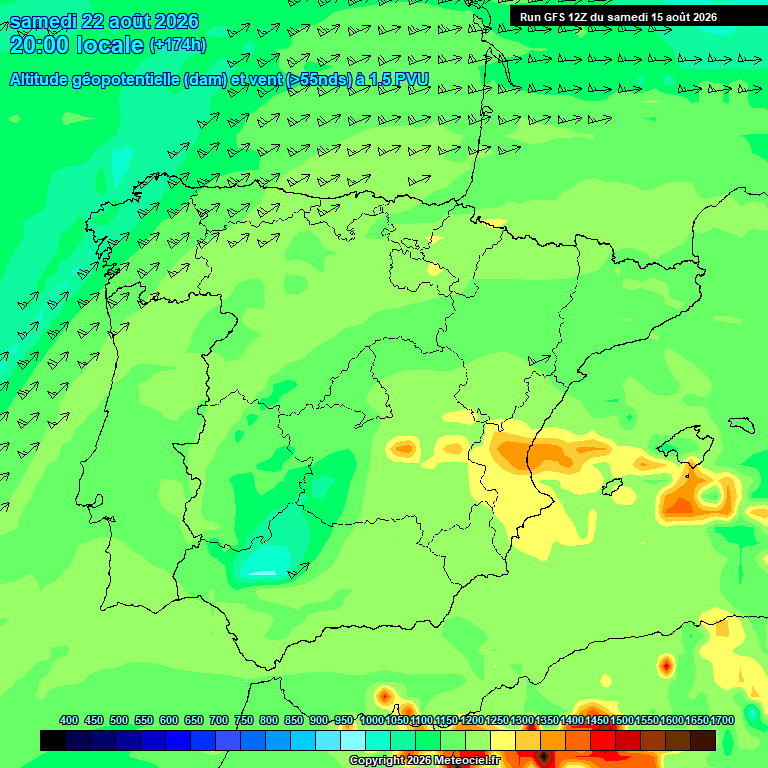 Modele GFS - Carte pr�visions 
