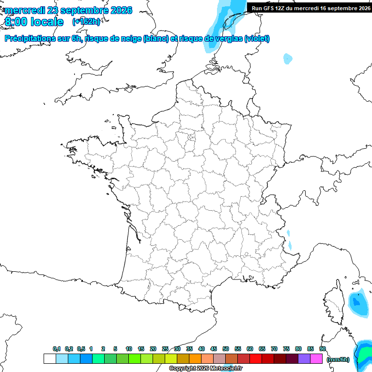 Modele GFS - Carte pr�visions 