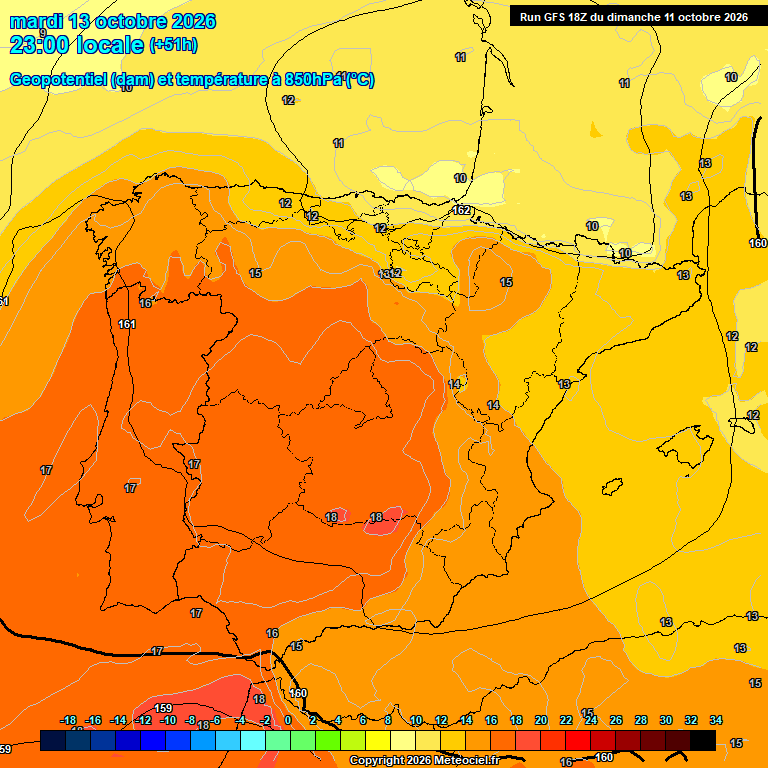 Modele GFS - Carte pr�visions 